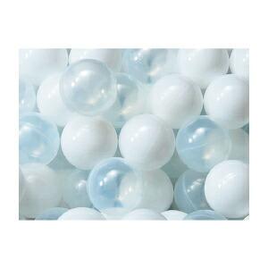 カラーボール ボールプール PEボール70(500個) C（白・クリア