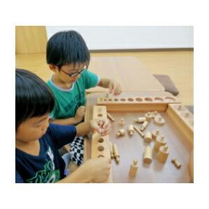 知育玩具 モンテッソーリ幼児教育 教具円柱さし4セット組_3