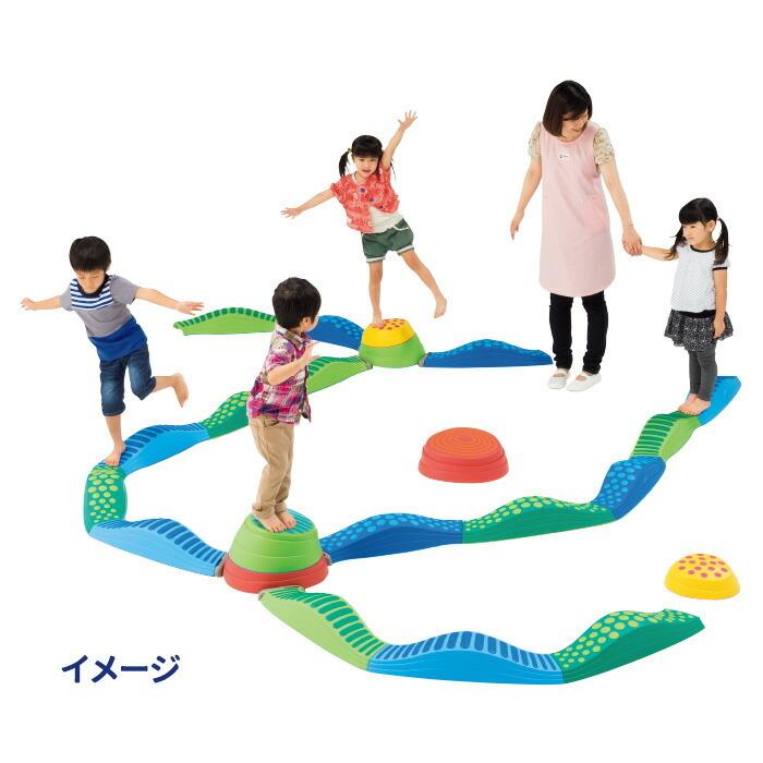 値下げ可‼️体操 レインボーバランスストーン 収納袋付き weplay 正規