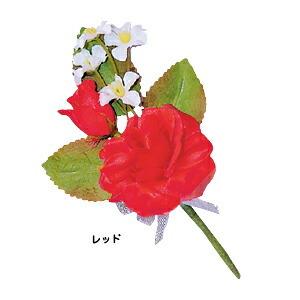 コサージュ 入学 入園 【70％OFF】 卒業 卒園 FDK つぼみ付バラ レッド 祝日