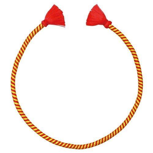 76円 大人気定番商品 ハチマキ お祭り かんたんねじりハチマキ 赤 黄 運動会 体育祭