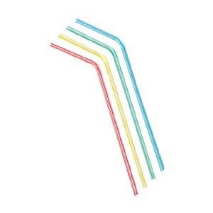 ストロー 使い捨て まがるカラーストローミニ（100本） サンナップ : いくるんYahoo!ショッピング店 - 通販 - Yahoo!ショッピング