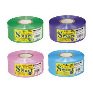 まとめ)TANOSEE レコード巻PE平テープ 50mm×500m 青 赤く 1巻 【×10 まとめ)TANOSEE レコード巻PE平テープ 50mm×500m 青 赤く 1巻 【×10