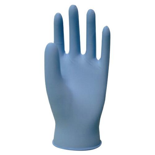 ビニール手袋 使い捨て手袋 ニトリル使いきり手袋 粉なし(100枚） S（約79/170mm） エステー｜ikurun0810｜02