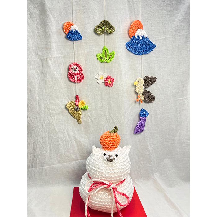 手芸 編み物 かぎ針 ビニールテープバッグ スマートPE レコード巻