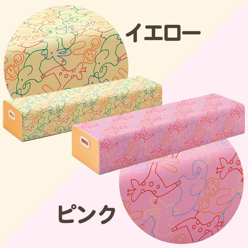 いす 幼児用 保育園 幼稚園 キッズチェア 丸洗いソフトベンチ ピンク