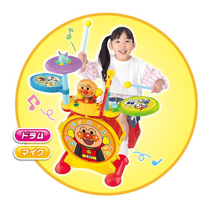 アンパンマン おもちゃ NEW ノリノリライブ ♪ BIG電子ドラム