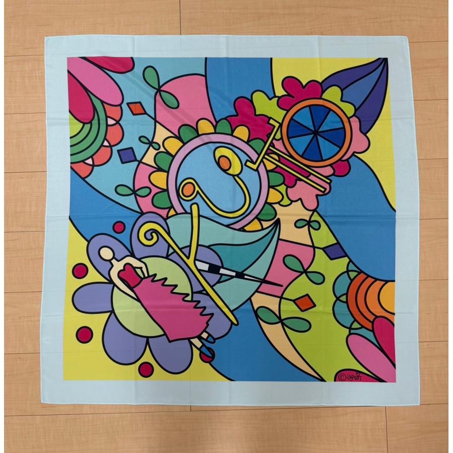 スカーフ IKUTO ロゴ アート | 