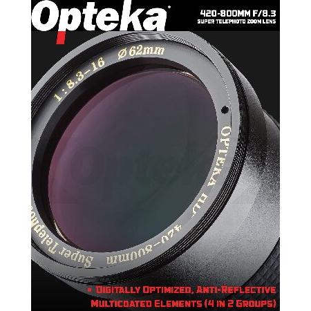 Opteka 420 - 1600 mm f / 8.3 HD望遠ズームレンズfor Nikon d4s , d4