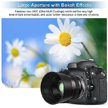 Lightdow 85mm F1.8 ミディアム望遠マニュアルフォーカスフルフレーム