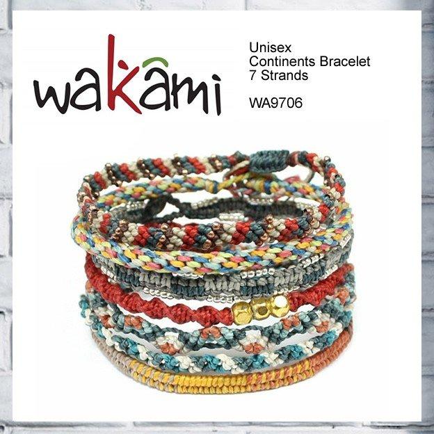 Wakami ワカミ Continents Bracelet 7 Strands コンチメントブレスレット 7ストランド WA9706｜ilharotch