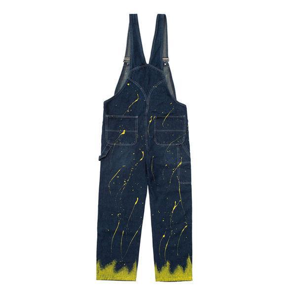 デニムサロペット オーバーオール サスペンダー メンズ デニムパンツ サロペット 作業服 つなぎ メンズ 作業服 夏 おしゃれ 耐磨性 通気性_2