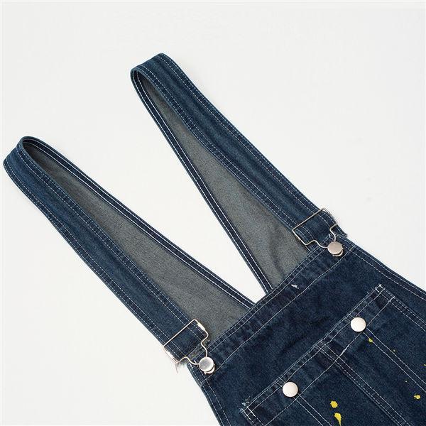 デニムサロペット オーバーオール サスペンダー メンズ デニムパンツ サロペット 作業服 つなぎ メンズ 作業服 夏 おしゃれ 耐磨性 通気性_3