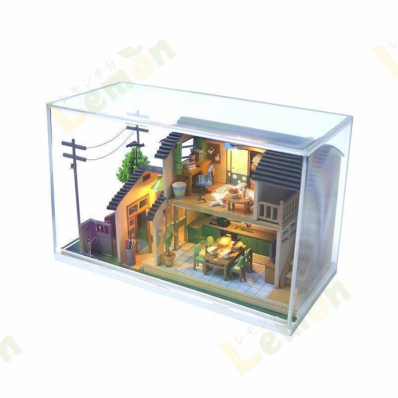 ドールハウス ミニチュアハウス 和風 手作りキット DIY セット