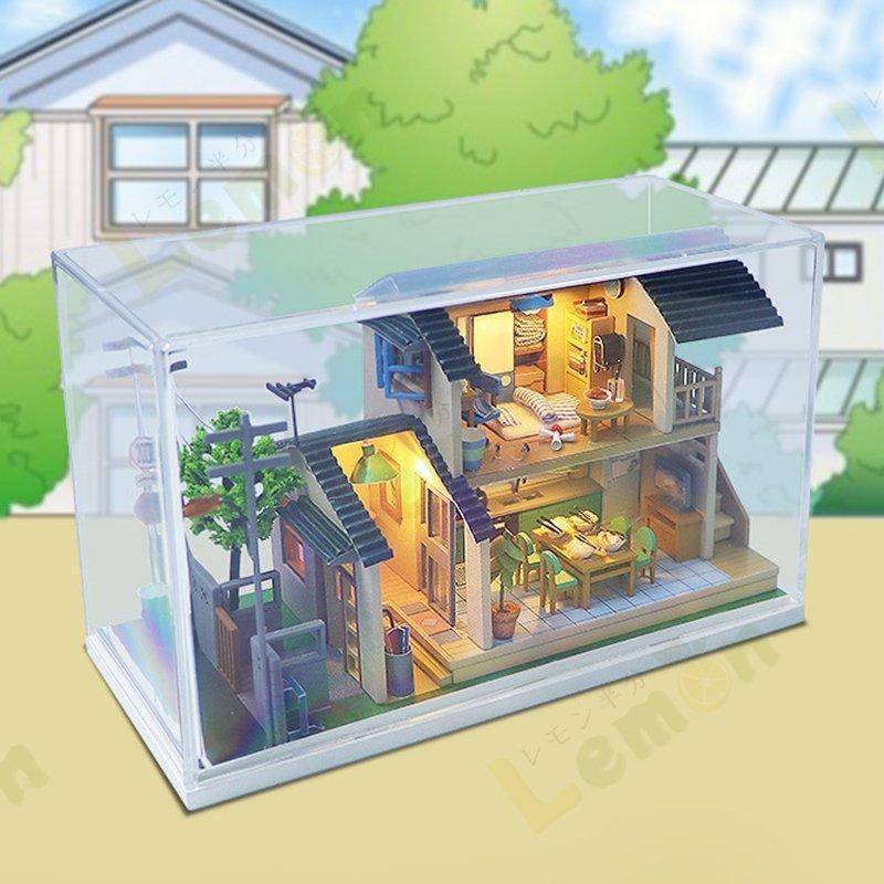 ドールハウス ミニチュアハウス 和風 手作りキット DIY セット