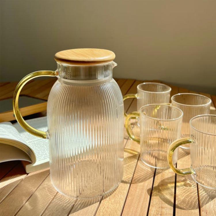 耐熱ガラスピッチャー 1600ML 直火・熱湯OK 1600ML耐熱ガラスピッチャー 直火・熱湯OK 1600ML耐熱ガラスピッチャー