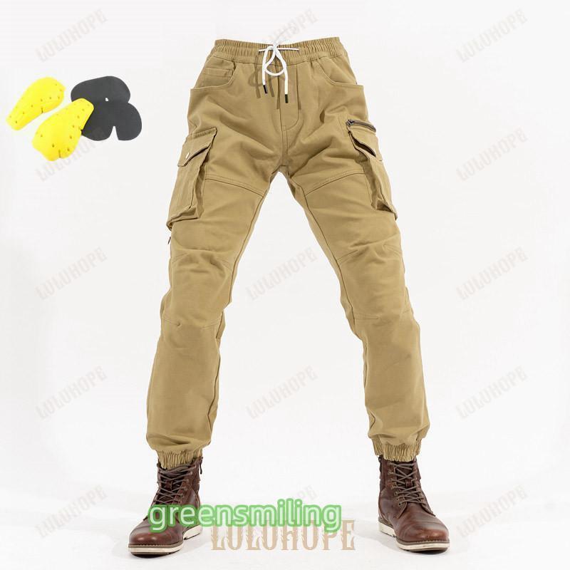 バイク用パンツ メンズ カーゴパンツ プロテクター付き 春夏秋