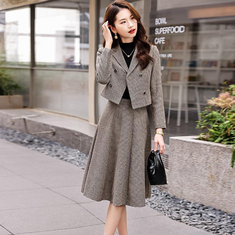 スーツセット レディース ビジネススーツ スカートセット 事務服 2点