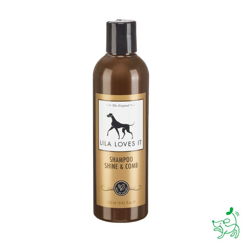 犬 シャンプー 低刺激 無添加 LILA LOVES IT リララブズイット シャンプー シャイン&amp;コーム 250ml イリオスマイル　爆買 ｜ イリオスマイル | 