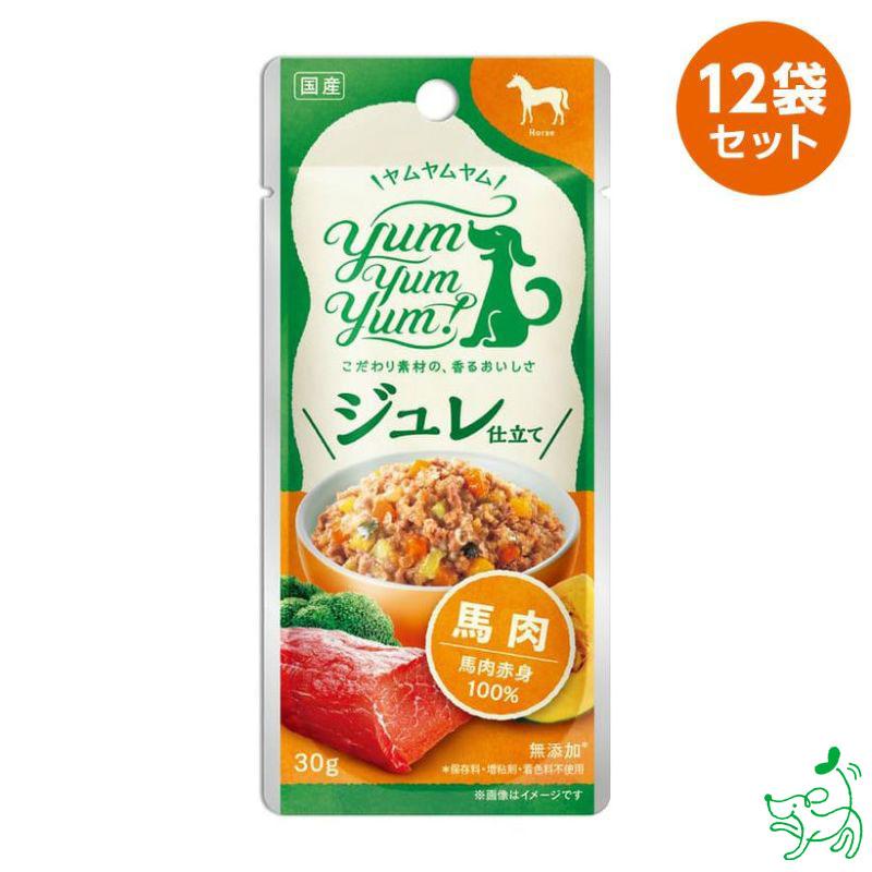 Yum Yum Yum! ジュレ仕立て 馬肉×12袋セット