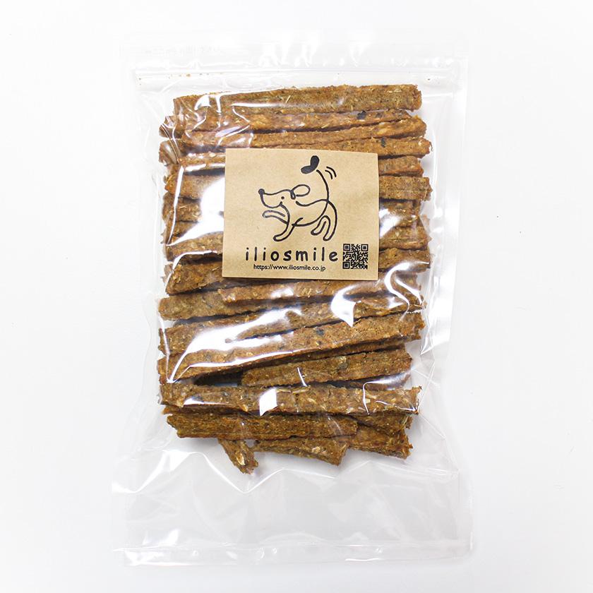 犬 おやつ 無添加 国産 兵庫産 スズキスティック 150g/魚 フィッシュ 白身 低脂肪 アレルギー イリオスマイル オメガ3｜iliosmile｜02