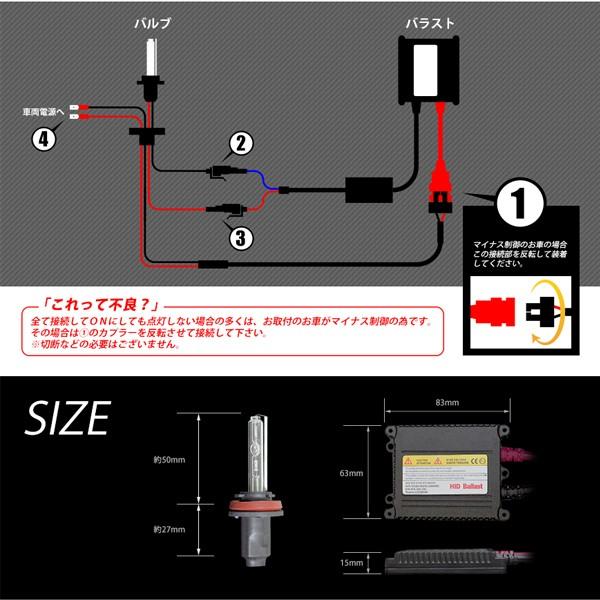 HID H8 35W ヘッドライト / フォグランプ 3000K 6000K 8000K : イルミ