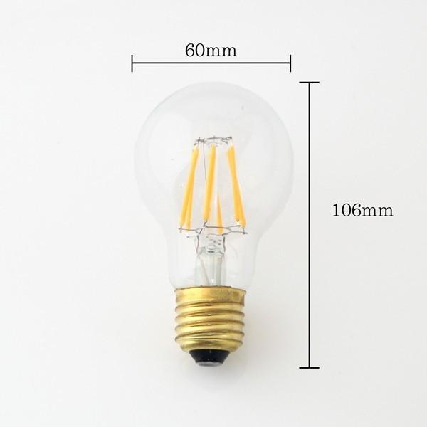 360度発光 LED電球 調光対応 100V6W 口金E26 IT-A60L27-D 保証1年 電球