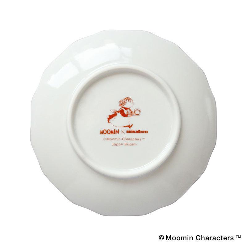 amabro（アマブロ） amabro MOOMIN 九谷五彩 小皿 JAPAN KUTANI GOSAI