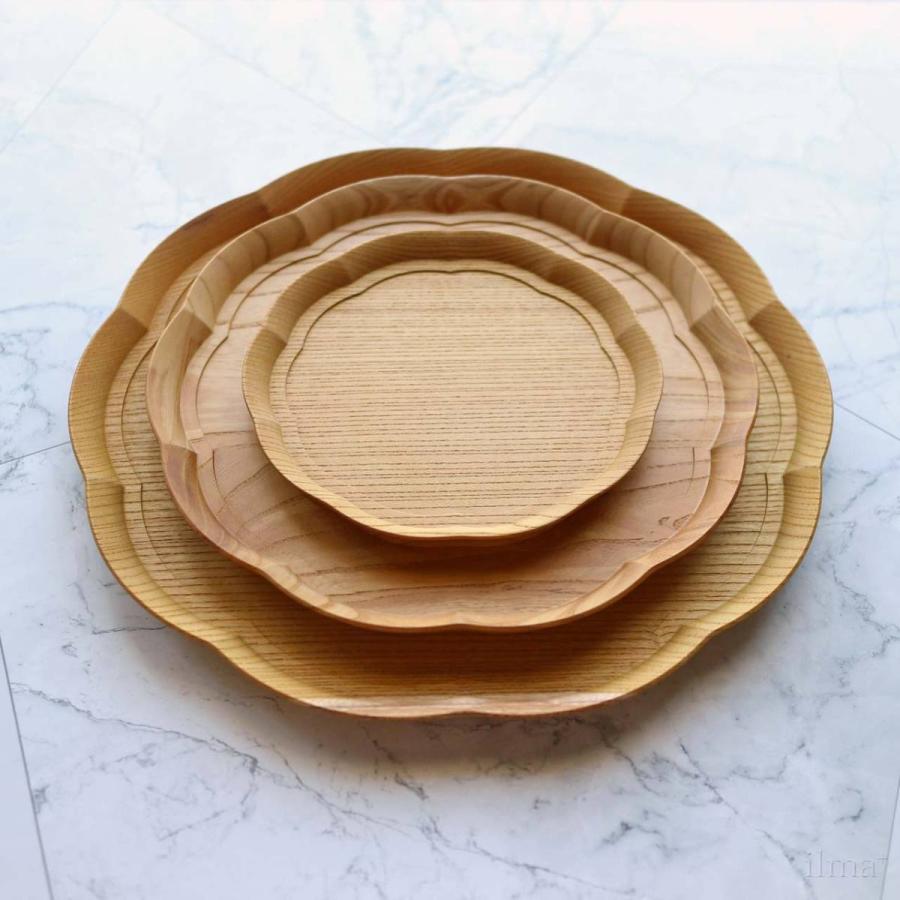 四十沢木材工芸 KITO 輪花盆 小 ケヤキ : 食器 生活雑貨 育てる道具