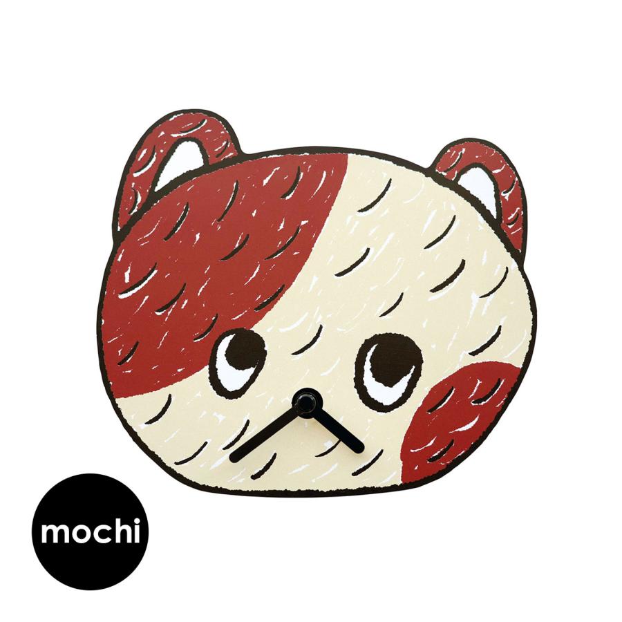 山鳩舎 掛け時計 犬 アニマルクロック かわいい ミヤギチカ : 食器