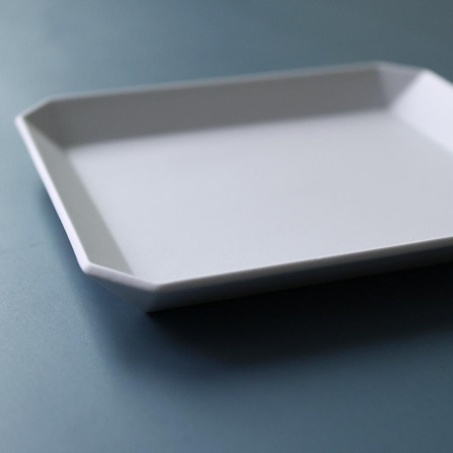 1616 / arita japan スクエアプレート 270 グレー 大皿 おしゃれ TY