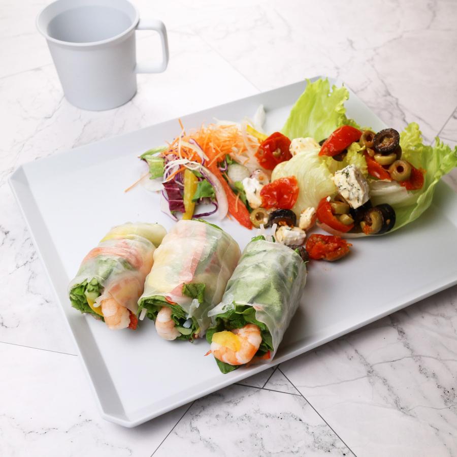 1616 / arita japan スクエアプレート 270 グレー 大皿 おしゃれ TY