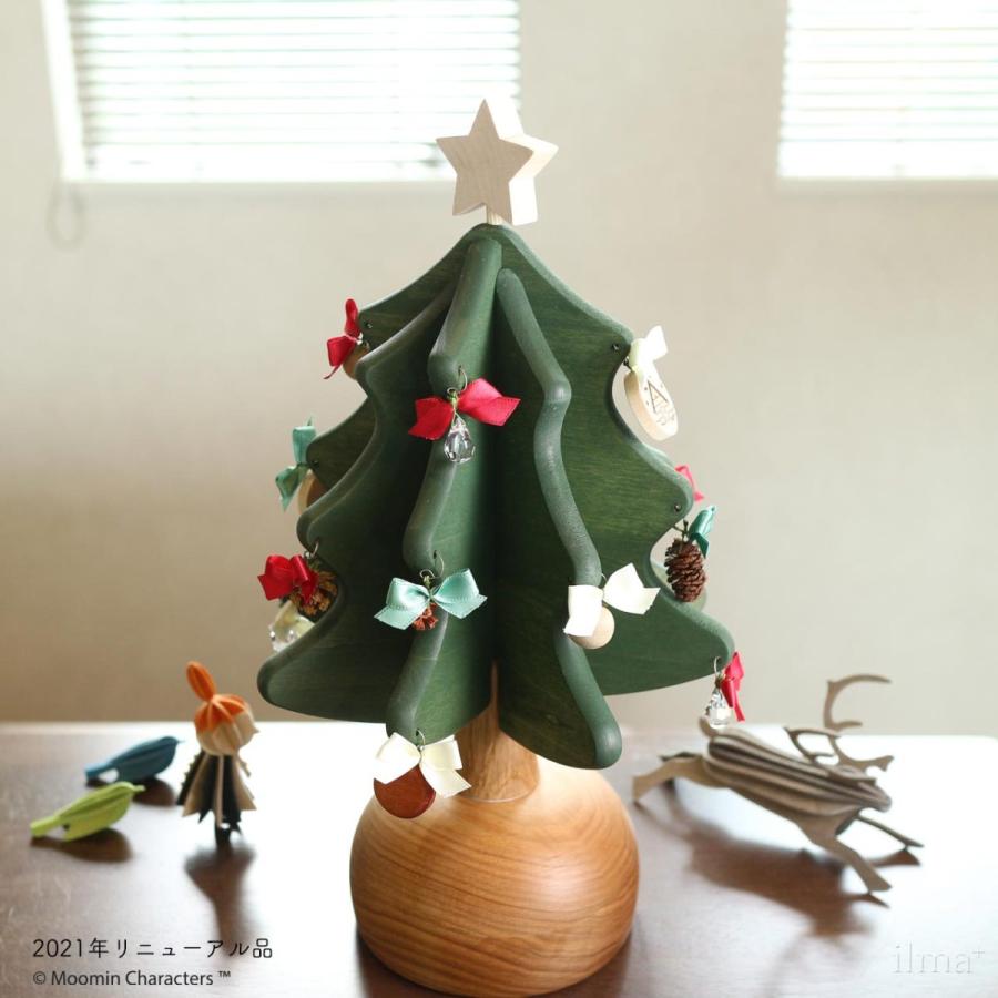 オークヴィレッジ オルゴールツリープチ クリスマスツリー グリーン