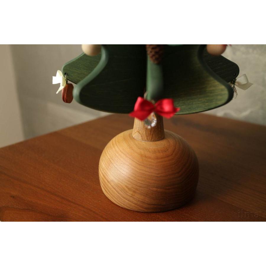 オークヴィレッジ オルゴールツリープチ クリスマスツリー グリーン