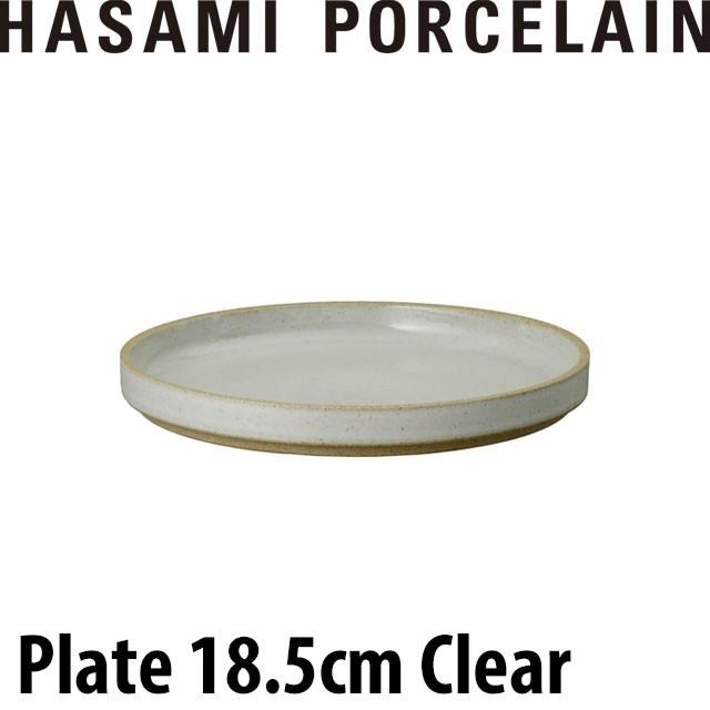 HASAMI PORCELAIN（ハサミポーセリン） プレート 18.5cm クリアー