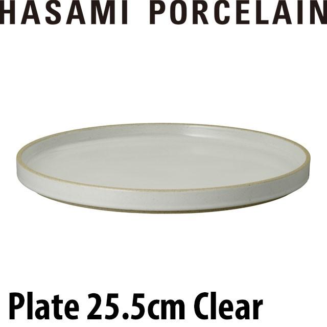 HASAMI PORCELAIN（ハサミポーセリン） プレート 25.5cm クリアー
