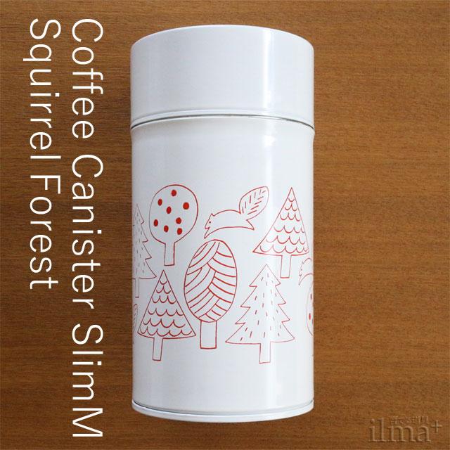 コーヒー缶スリムmサイズ Squirrel Forest ホワイト 松尾ミユキデザイン リス Uc Pm372 食器 生活雑貨 育てる道具ilmaplus 通販 Yahoo ショッピング