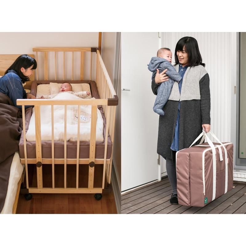 ファルスカ コンパクトベッドオーガニック一式 ベビーベッド布団 farska（ファルスカ） ベビー布団 オーガニック コンパクトベッド