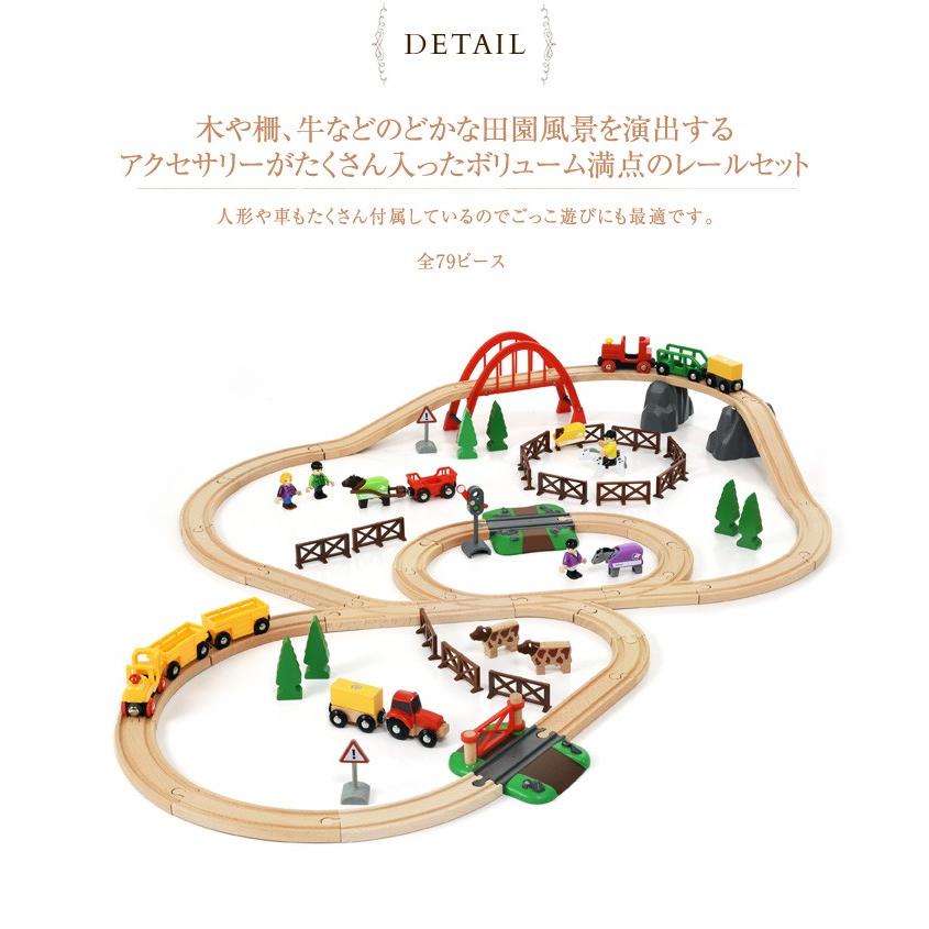 BRIO（ブリオ） 電車 おもちゃ レール 汽車 レールセット カントリー