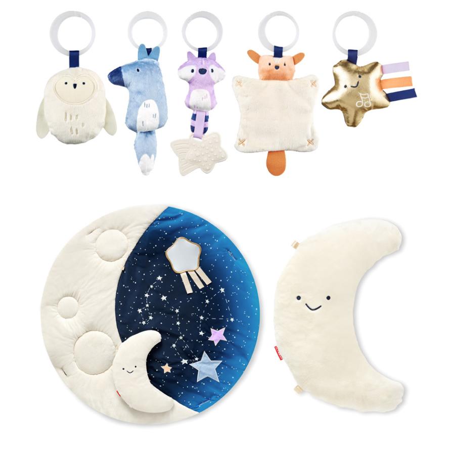 プレイマット おしゃれ ベビー ベビージム かわいい 夜空 お月様 お星さま スキップホップ ナイトムーン 赤ちゃん 出産祝い プレゼント おすすめ ギフト｜ilovebaby｜04