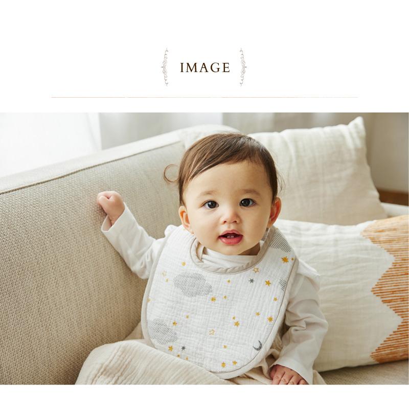 ベビー 赤ちゃん スタイ ビブ よだれかけ 大きめ おしゃれ D by DADWAY