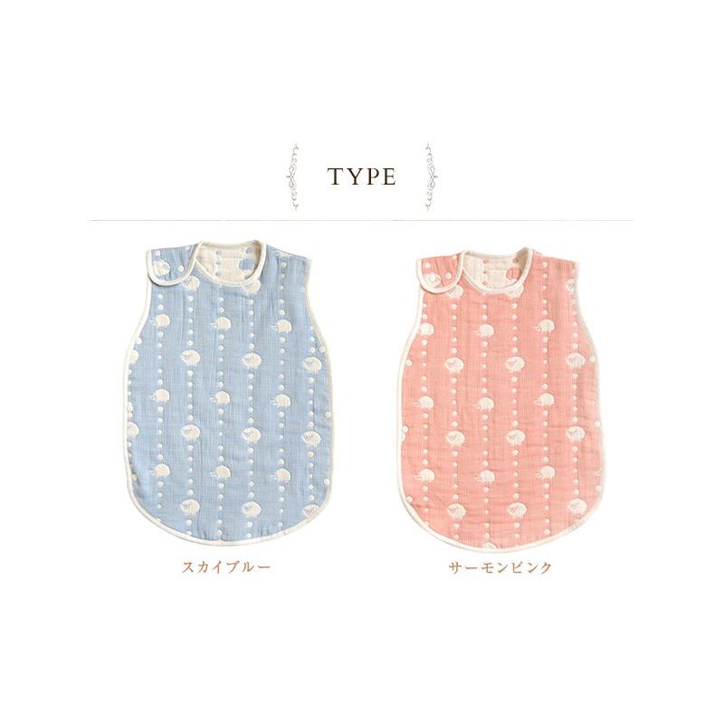 スリーパー ガーゼ Hoppetta 夏 ホッペッタ 本日限定 6重ガーゼスリーパー