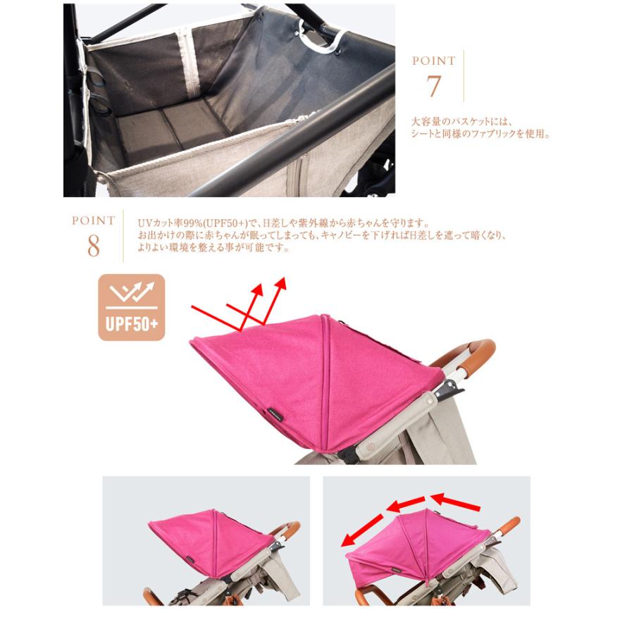 COCO ベビーカー 双子 ツインズ 2人乗り 二人乗り ダブルストローラー