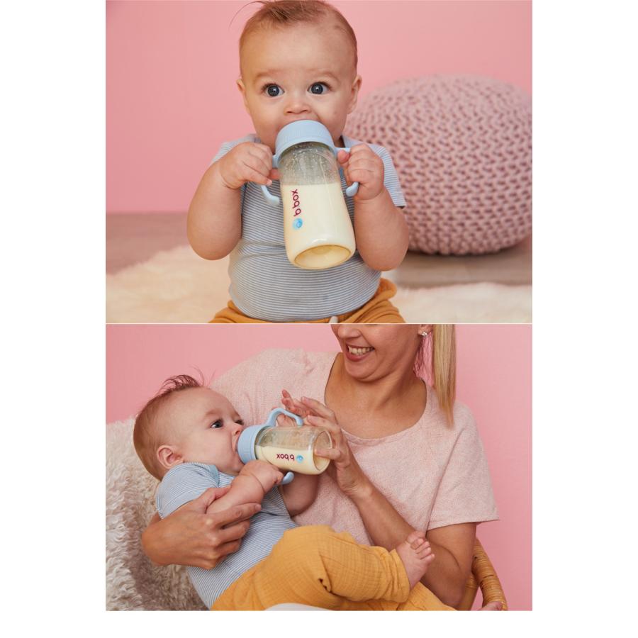 替え乳首 哺乳瓶 替えニップル b.box ビーボックス 2 Pack Baby Bottle