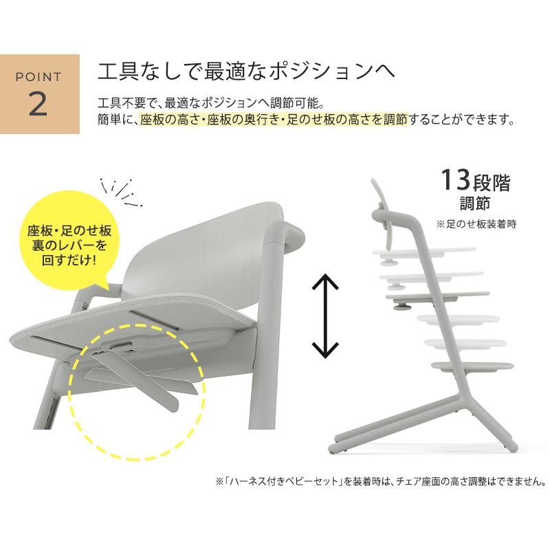 レモ ハイチェア ベビーチェア レモチェア 簡単 組み立て ＼ 最新
