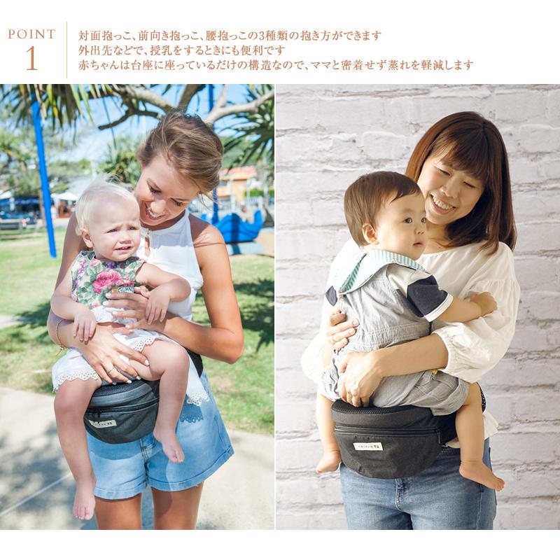 ★POLBAN  ウエストポーチタイプ 抱っこひも ★ 抱っこ紐 ウエストポーチタイプ 抱っこひも 腰ベルト 腰痛 POLBAN