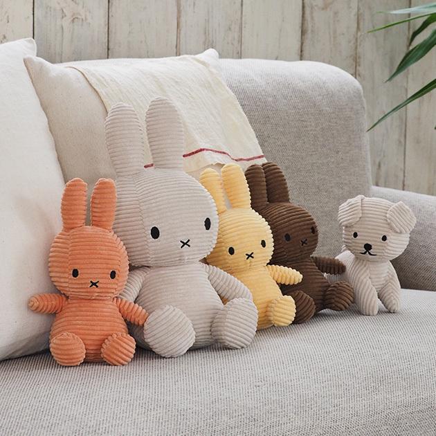 ミッフィー ぬいぐるみ 人形 シンプル プレゼント BON TON TOYS Miffy Corduroy 23cm｜ilovebaby｜20