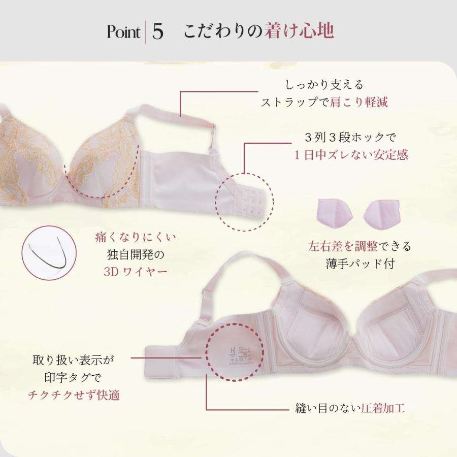 ブラジャー 大きいサイズ トレンド 脇高 脇肉 補正ブラ 脇高ブラ 下着 女性 サイズ 特上 脇肉キャッチャー 補正下着 補整 谷間 バスト 寄せ H/I/J/K 爆買 | HEAVEN Japan | 14