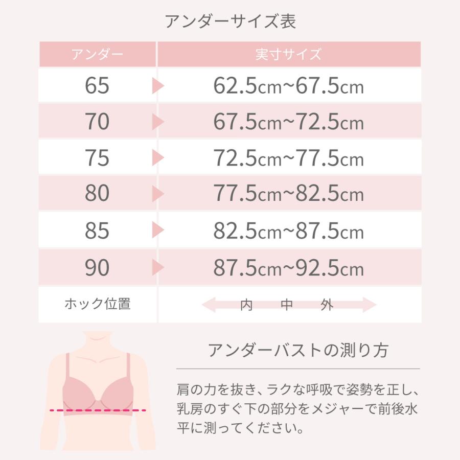 ブラジャー 大きいサイズ 脇肉 脇高 下垂 バストアップ デコルテ グラマー 補整 補正下着 盛れる 盛り バルコニー ハリジェンヌ | HEAVEN Japan | 22