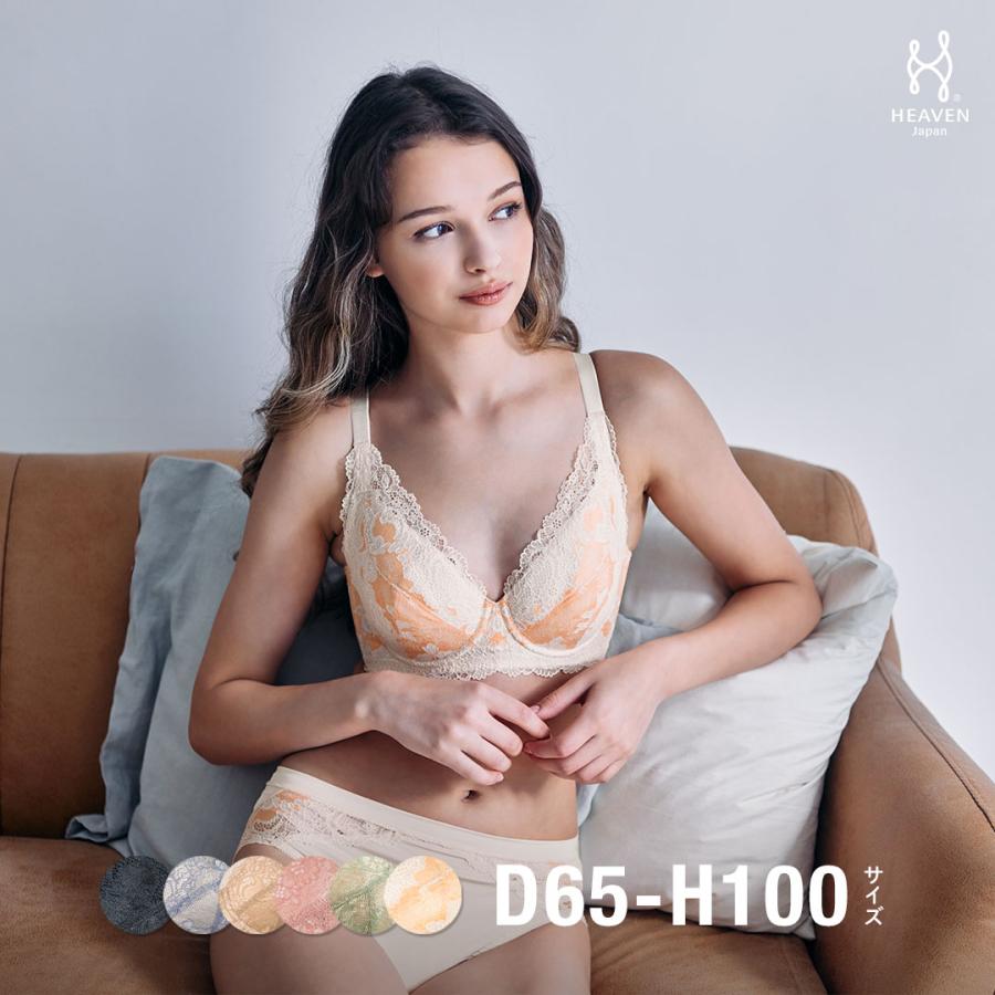 フルカップブラ ブラジャー ショーツセット 大きいサイズ どんとこいブラ 脇高 脇肉 サイズ C D E F G H Iカップ Jカップ Kカップ 代 30代 40代 50代 3038set Heaven Japan ヤフー店 通販 Yahoo ショッピング